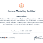 certificates
